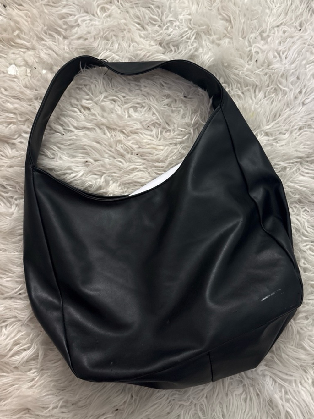 Classic Black Shoulder Bag - Modern Everyday Tote